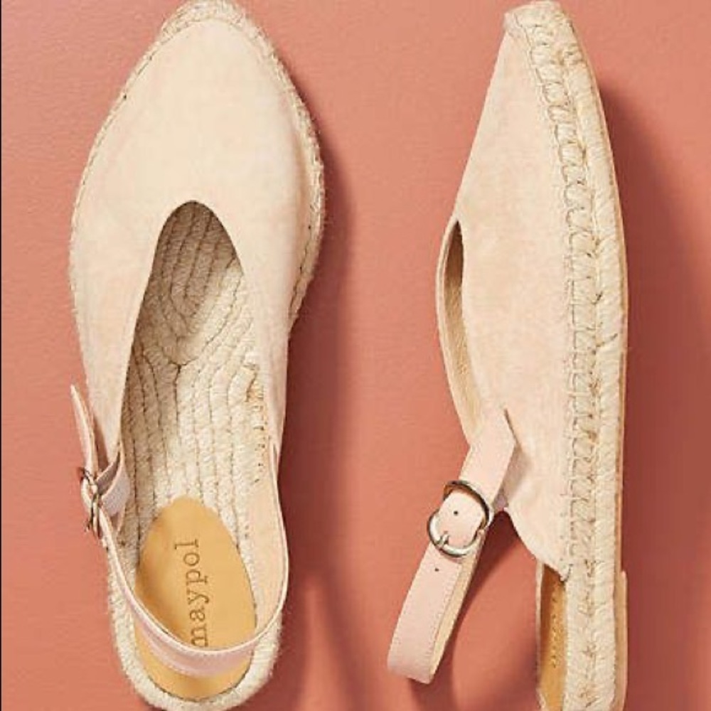 Maypol Espadrille Slingback Flats